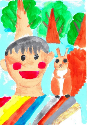 緑化活動啓発ポスター　入賞作品