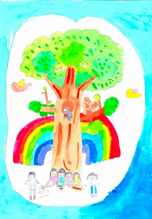 緑化活動啓発ポスター　入賞作品